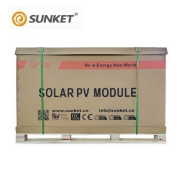 separuh memotong 120cell 375w panel solar mono166mm