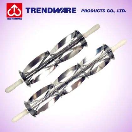 Double & triple stainless steel Croissant bread Cutter