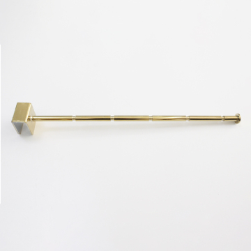 Oval Tube Hook for Supermarket Metal Gold Display