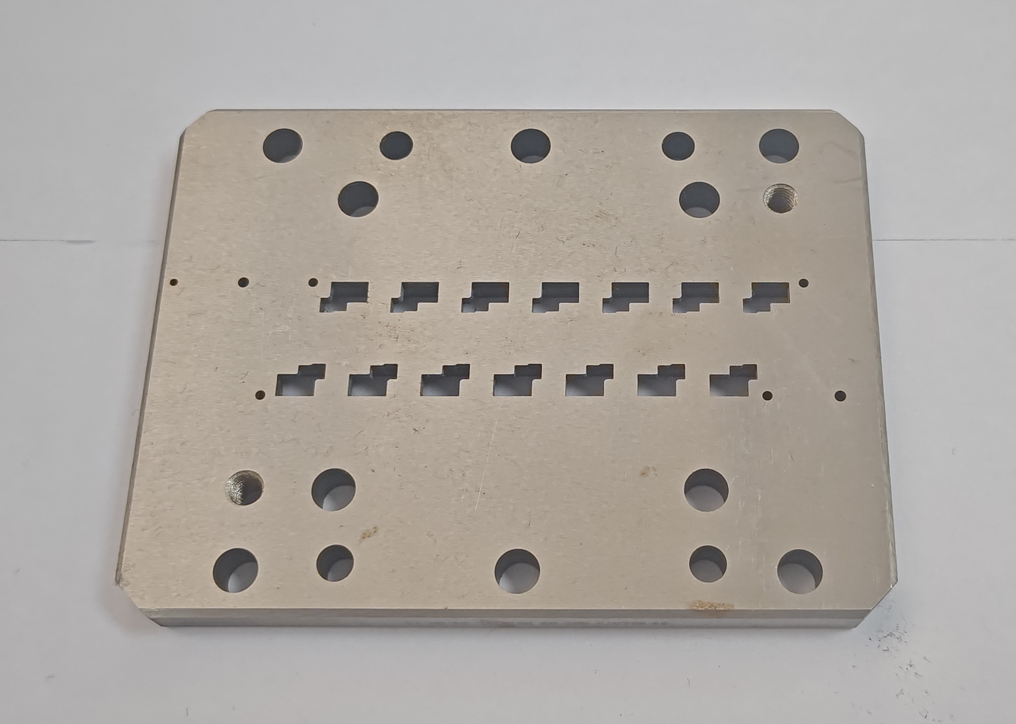 Stamping metal template