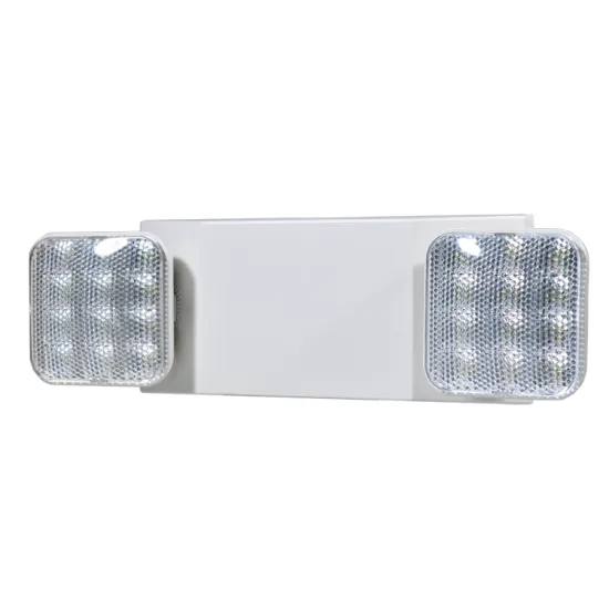 JIMING Emergency Lighting: Rechargeable Twin Spot LED Emergency Light with Battery Backup