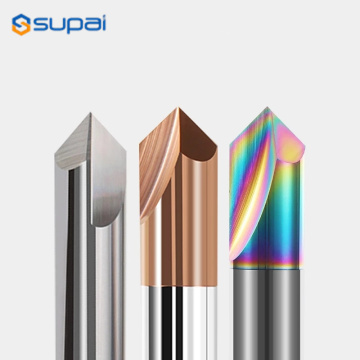 Solid Carbide Chamfer End Mill 60°90°120°