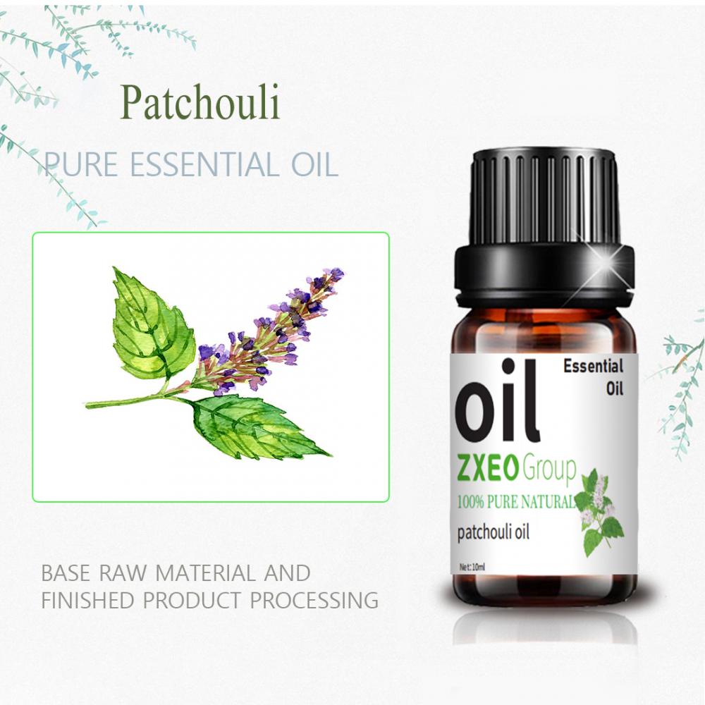 Aceite de pachulí 10 ml Tamaño personalizado 100% esencial Aceite