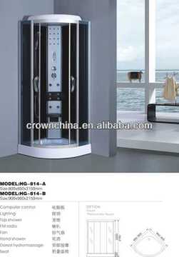 2014 new design steam shower cabinet steam bath prices