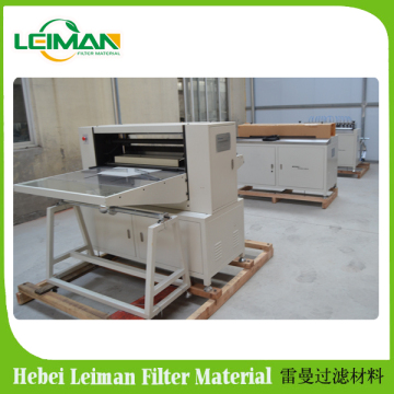 China supplier CNC knife paper or non woven pleating machine production line