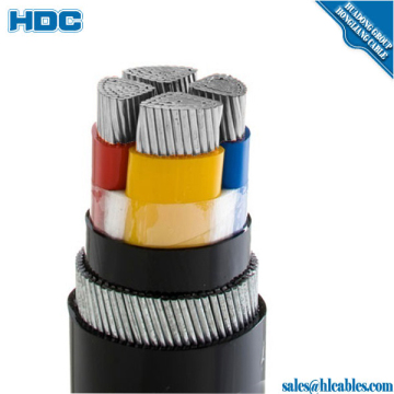 yjv32 0.6/1kv 4x16mm2 4x35 4x70 4x95 4x120 4x150 4x185 cu xlpe swa pvc 60502 standard power cable