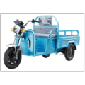 Compact Electric Tricycle for Cargo and Passenger Use