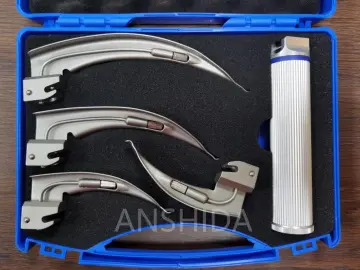 Fiber Optic Laryngoscope Set
