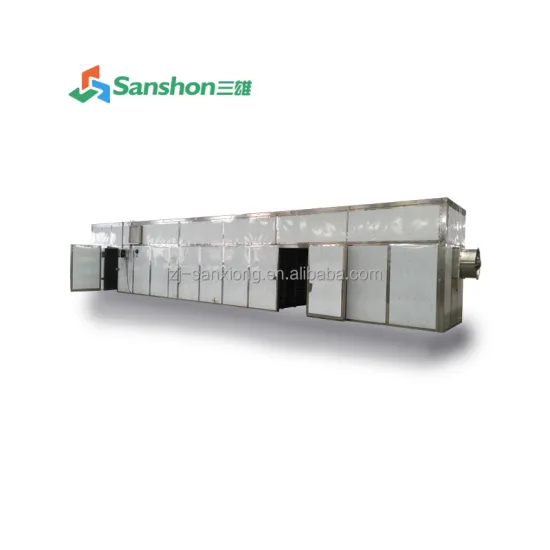 Sanshon Potato and Other Produce Tunnel Trays Dryer