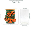 Handmade kukazve polymer clay vase neHalloween pumpkin, borosiirce girazi kuputa ashtray, fodya jar ine bamboo lid