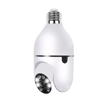 1080P Wi-Fi Panoramic Bulb Camera: Night Vision & Human Tracking Surveillance