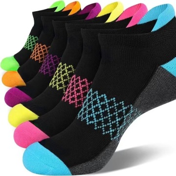 Corak Honeycomb Ankle Sports Socks dengan kusyen
