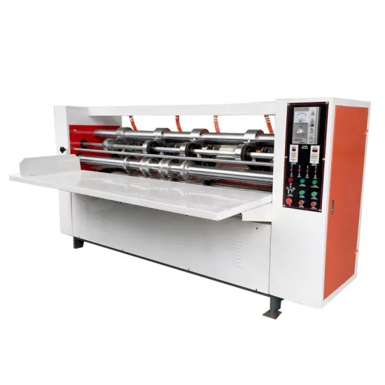Semi Automatic Thin Blade Slitter Scorer Machine for Corrugated Cardboard