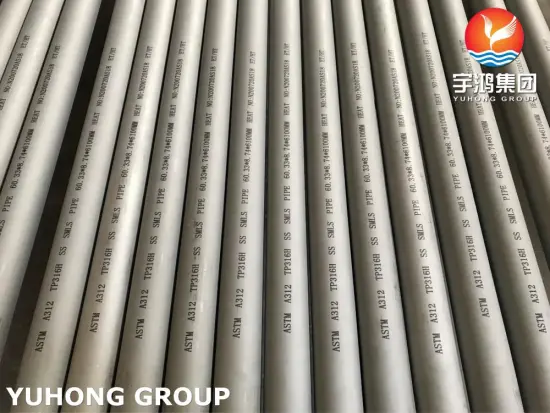 ASTM A312 TP316H S31609 Stainless Steel Seamless Pipe