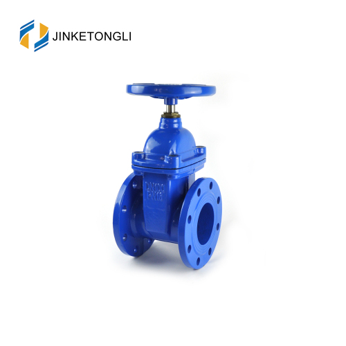 JKTLCG019 wheel handle cast steel 6" flanged gate valve