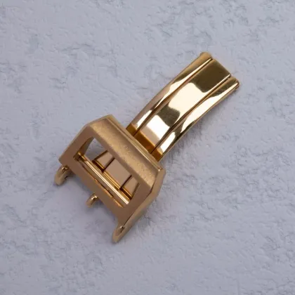 316L Stainless Steel Leather Wrist Bracelet Band Strap 18mm for IWC Pilot Watch