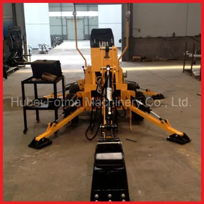 22HP Diesel Engine Towable Backhoe