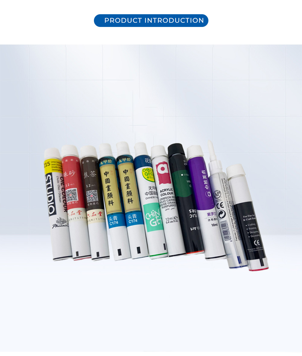 Assorted Art Paint Laminated Tubes X