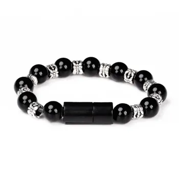 Android iphone beaded charger bracelet