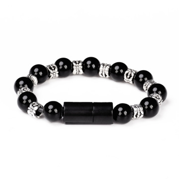 Android iphone beaded charger bracelet