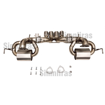 Titanium-Abgasanlage 2,75 &quot;Quad-Tipp 15 Pfund für Acura NSX 2017-2022