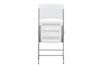 Office Star Resin Multi-Purpose Sqaured Folding Chair