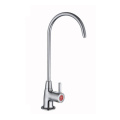 Kitchen water tap with brushed nickel finish faucets