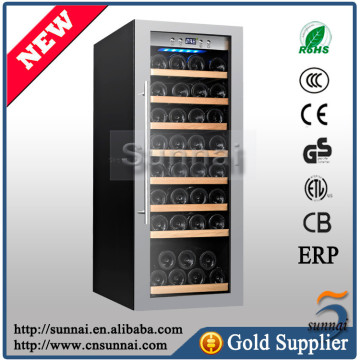 43 Bottles Single Zone Compressor Wine refrigerator with CE CB Rohs ETL