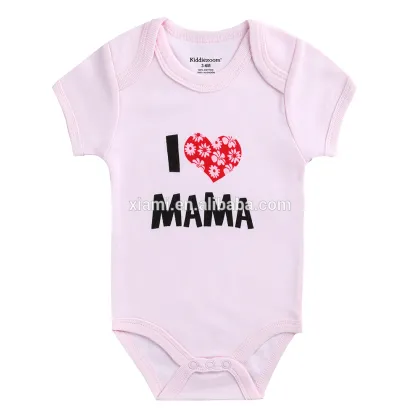 hot sale estival comfortable red loving heart newborn baby boy clothes