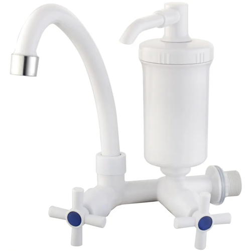 ABS plastic wall mounted double spout water purifier kicthen faucet South America Brazil