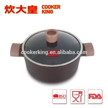 2015 Die casting aluminum nonstick casseroles induction cookware