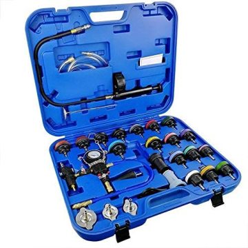 28Pcs Car Radiator Pressure Tester Vacuum Kit
