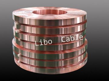 Copper Foil For Electronic Parts, Oxygen Free Copper Strips For Radiating Cable