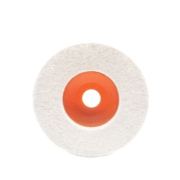 Round Shape 100% Rock Hard Wool Felt Disc Polishing Wheel for Stainless Steel