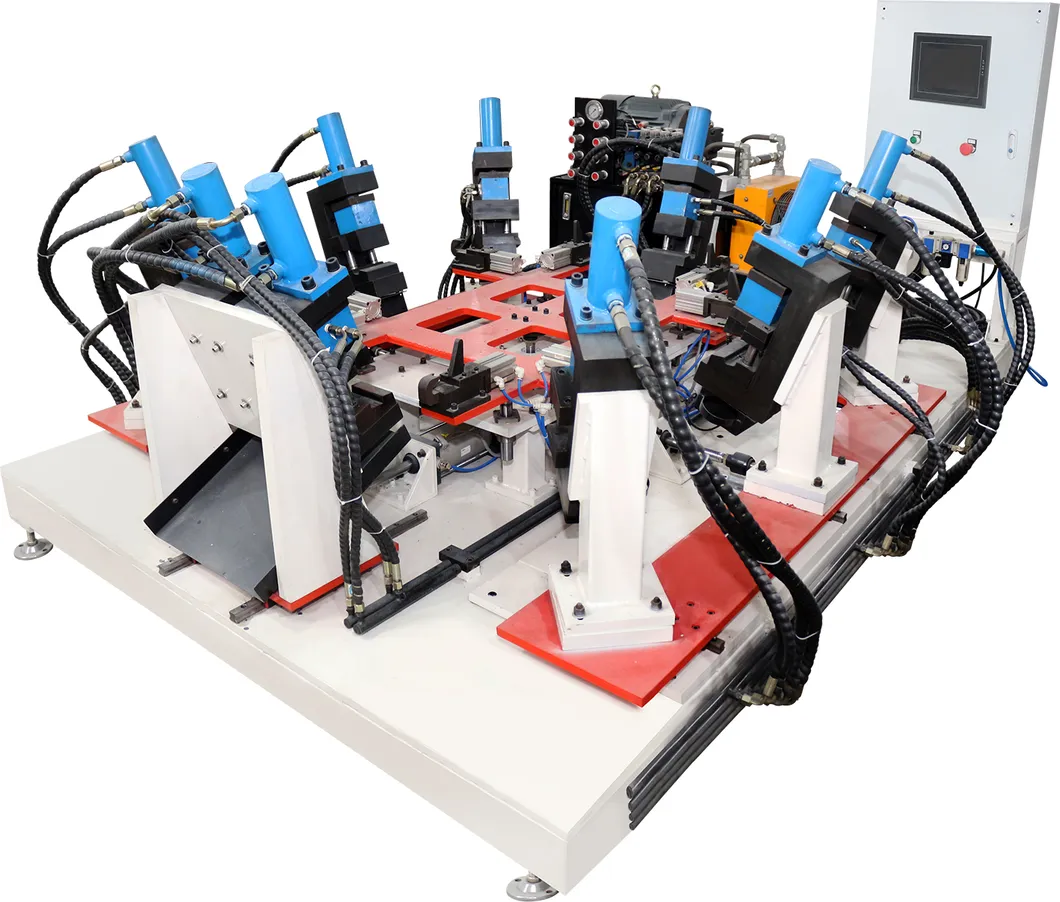 IBC Tubular Cage Frame Mesh Welding Machine with Automatic Feeder