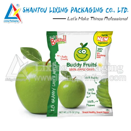 Fruit chips packaging