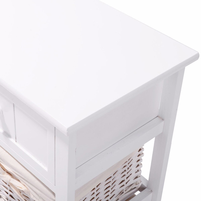 2 Baskets Modern Bedside Table6 Jpg