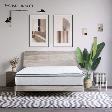 Free Sample: Luxury King Size 12 Inch 7-Zone Pocket Spring Memory Foam Mattress with Box
