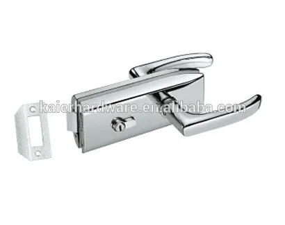 tempered frameless glass door lock K-DL915