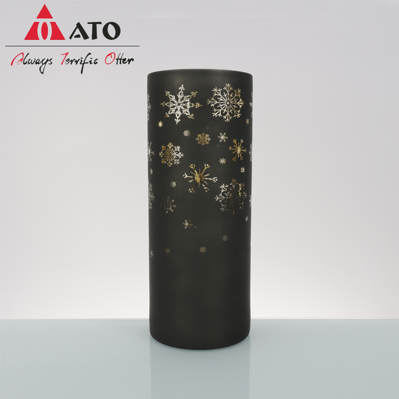 Snowflake cortou o porta -velas para lanternas de vela LED