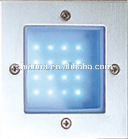 SMD LED Wall Recessed lighting /Outdoor Wall Step Light Aluminum body IP54