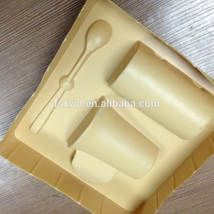 plastic flocking tray for cell phone