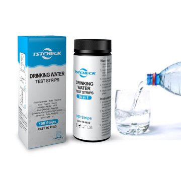 Water test strips pH chlorine