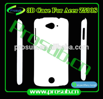 3d sublimation diy blank cell phone case cover skin for SFP-Acer Z530S