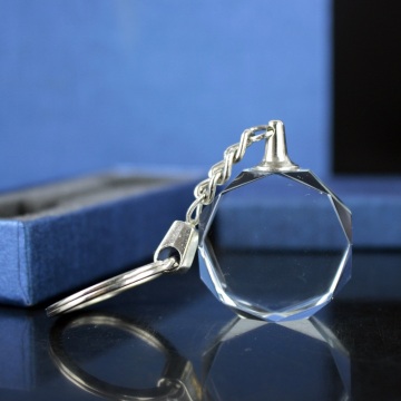 Custom DIY Crystal Blank Keyring Keychain
