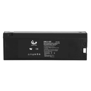Batería AGM de motocicleta recargable 12v2.3Ah