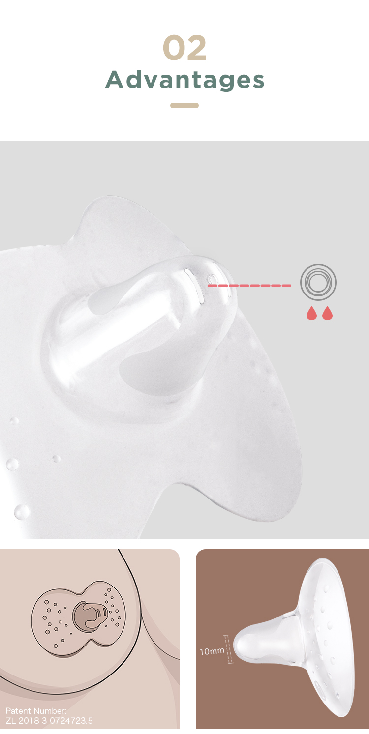 Reusable Silicone Nipple Cover