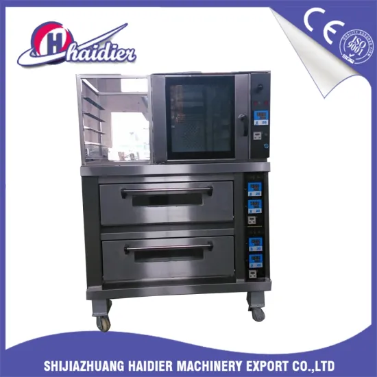 Restaurant Kitchen Equipment Convection Oven+ Deck Oven+ Proofer Gas Combination Oven