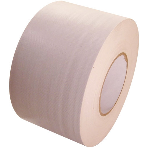 Cloth white brown adhesive vinyl duct tape