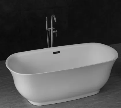 Gold Soaking Tub Classic Design Freestanding Acrylic Bathtubs Hot Tub